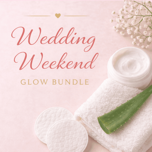 The “Wedding Weekend Glow Bundle” at Rayne Beauty Co in Farmerville, LA